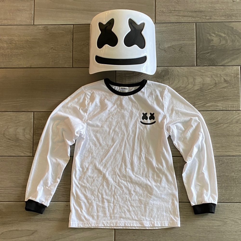 Kid/Teen DJ Marshmallow Halloween Costume - Size XLarge 14/16